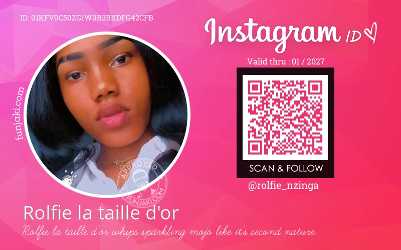 Instagram ID Card