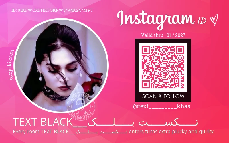Instagram ID Card
