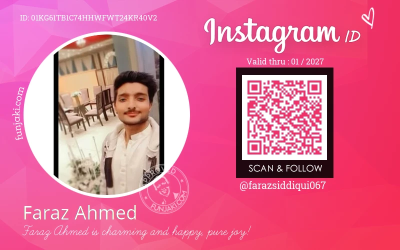 Instagram ID Card