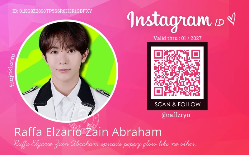 Instagram ID Card