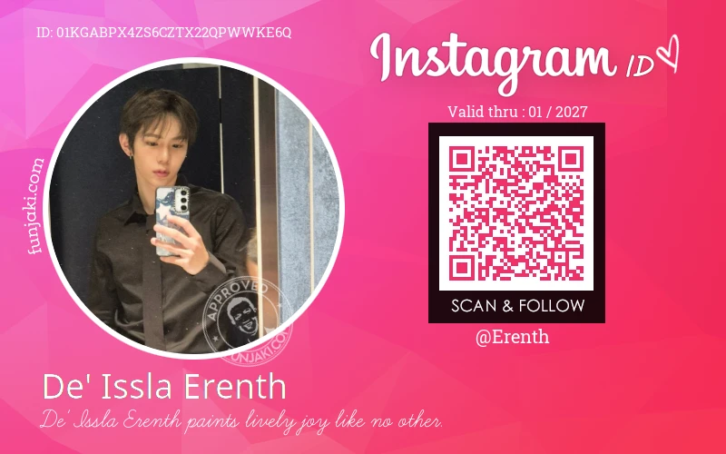 Instagram ID Card