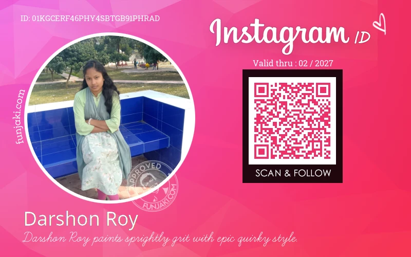 Instagram ID Card