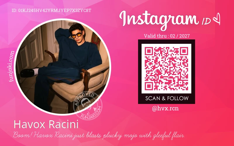 Instagram ID Card