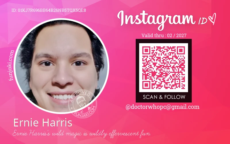 Instagram ID Card