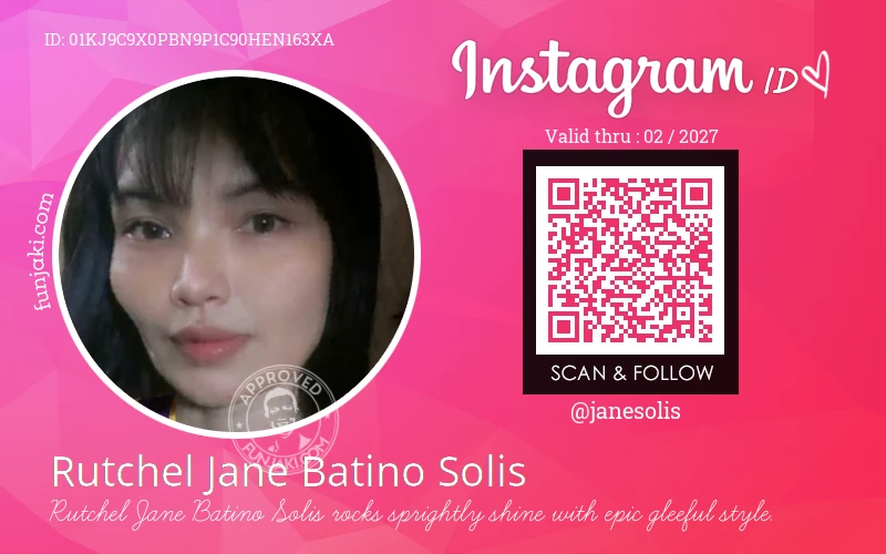 Instagram ID Card