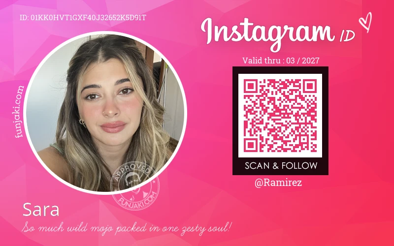Instagram ID Card