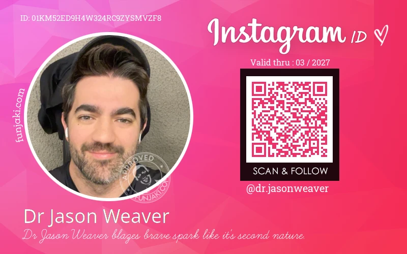 Instagram ID Card