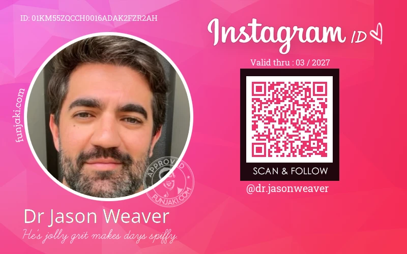 Instagram ID Card
