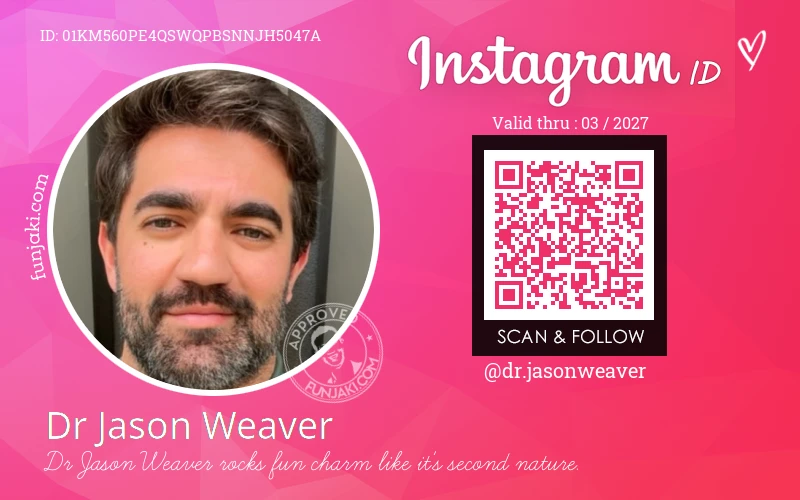 Instagram ID Card