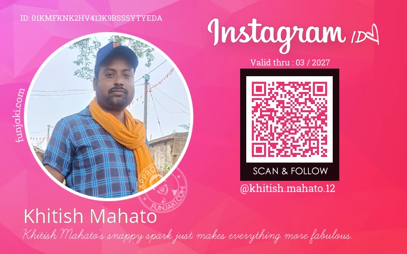 Instagram ID Card