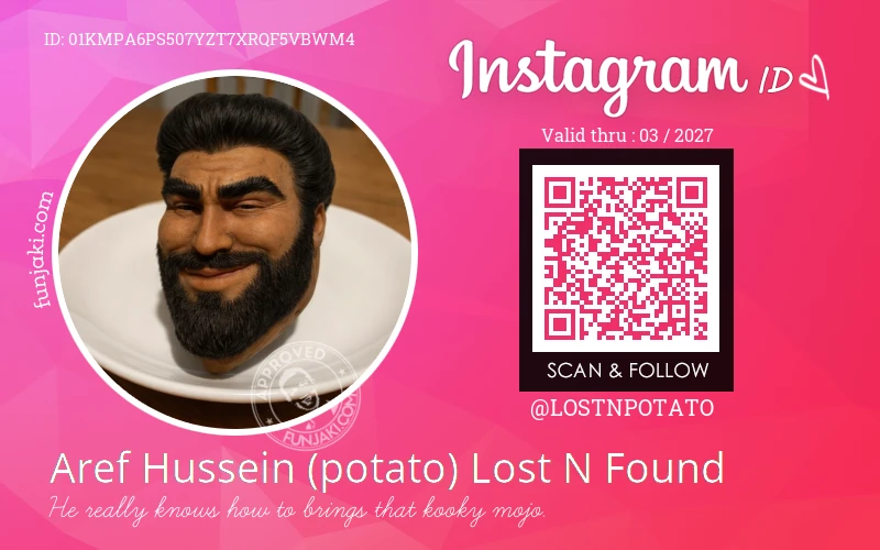 Instagram ID Card