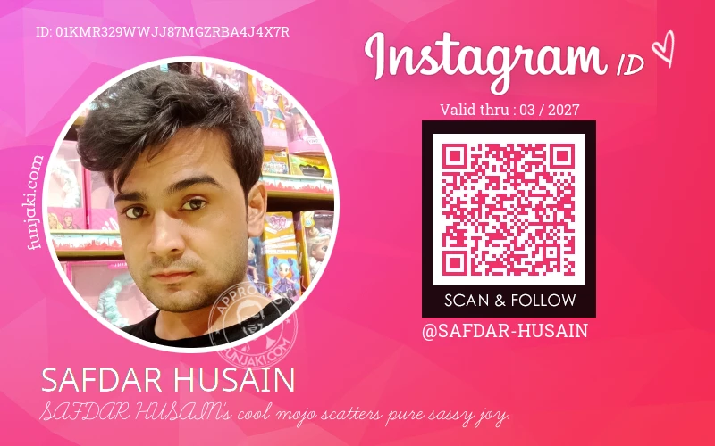 Instagram ID Card