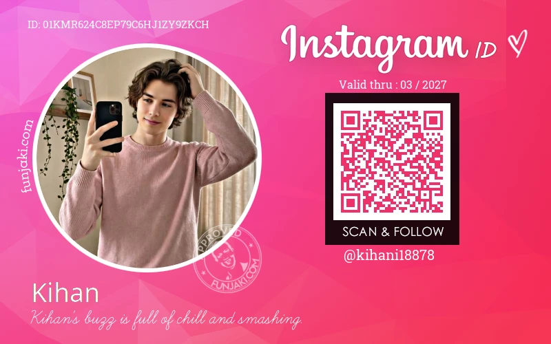 Instagram ID Card