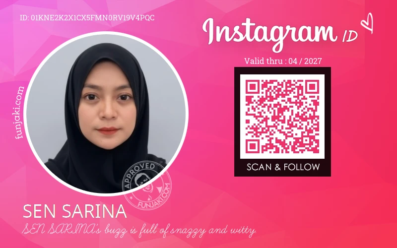 Instagram ID Card