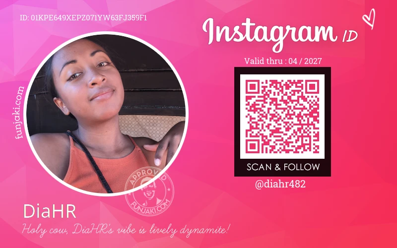 Instagram ID Card