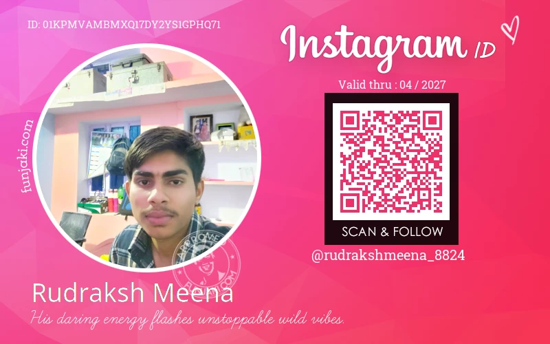 Instagram ID Card