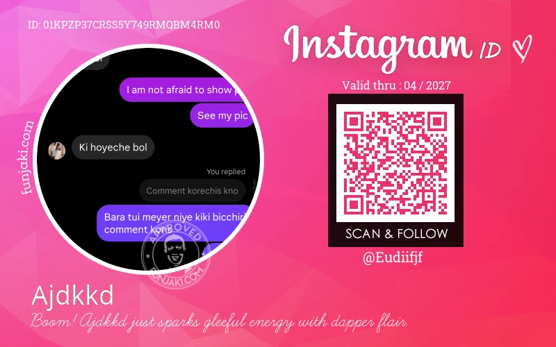 Instagram ID Card
