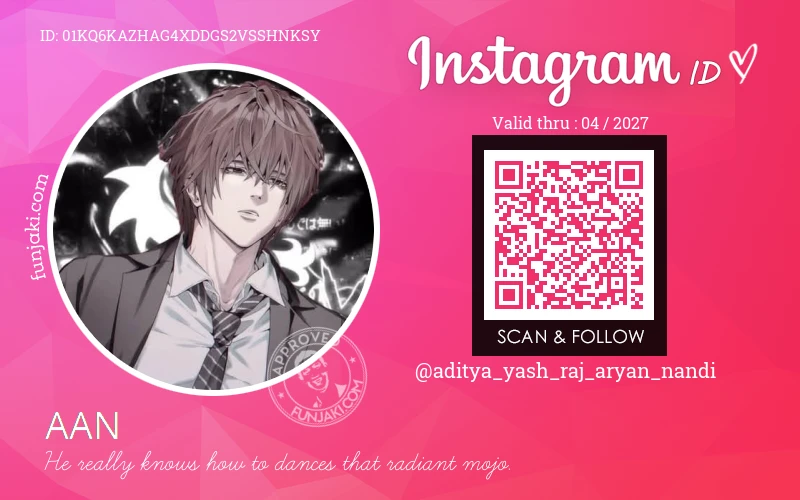 Instagram ID Card