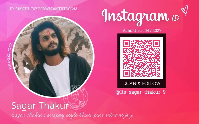 Instagram ID Card