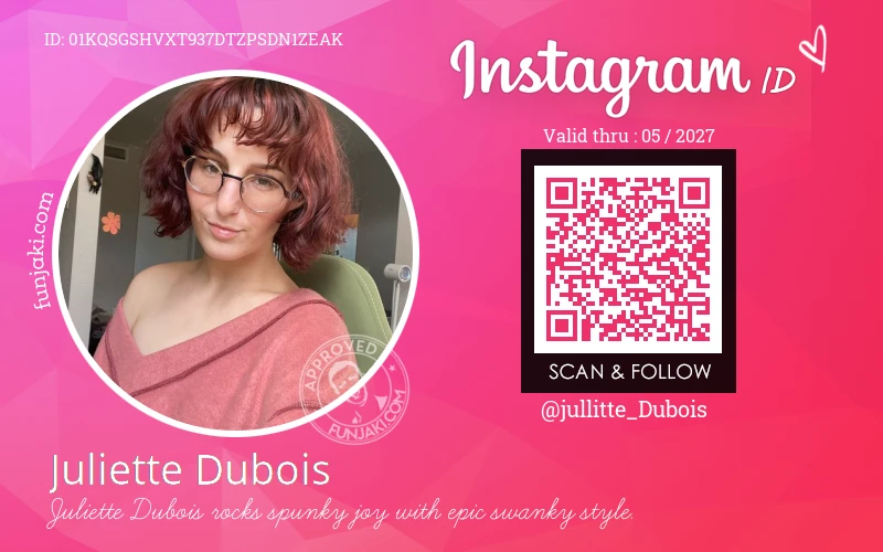 Instagram ID Card