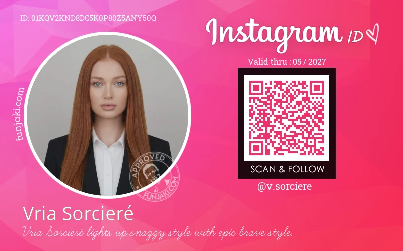 Instagram ID Card