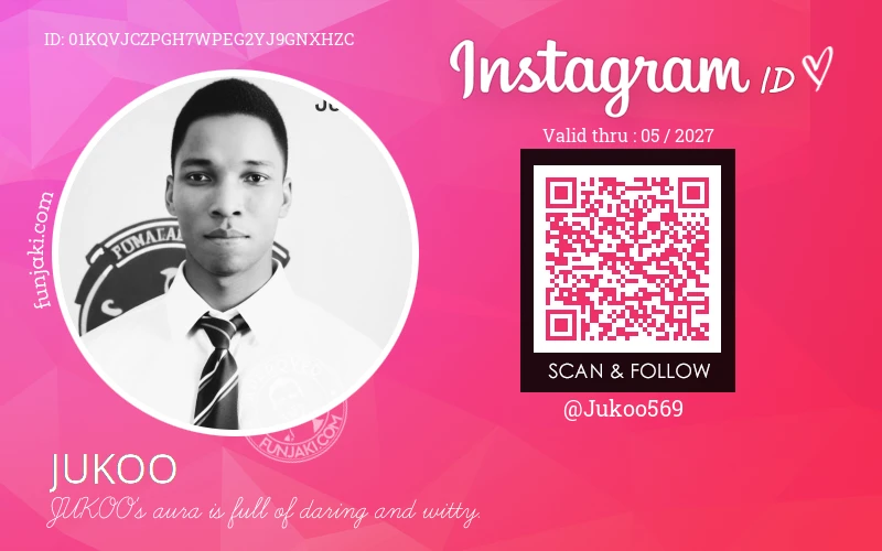 Instagram ID Card