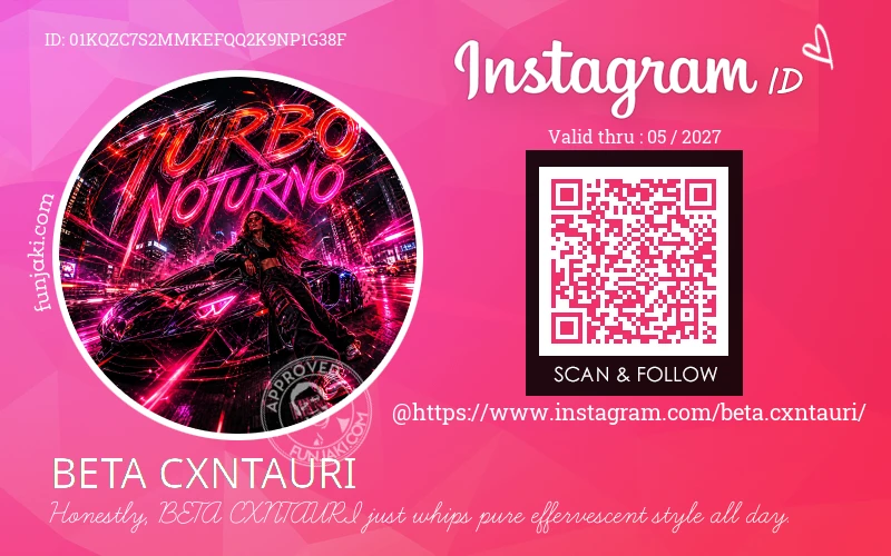 Instagram ID Card