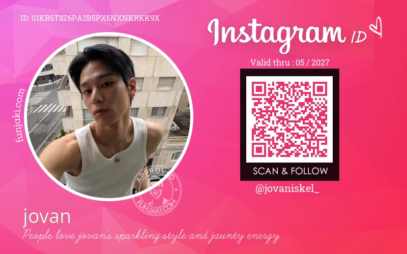 Instagram ID Card