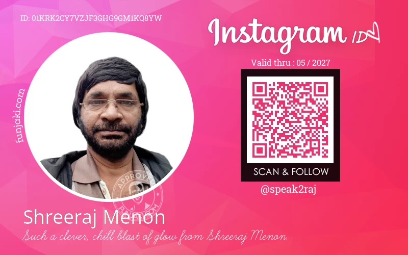 Instagram ID Card