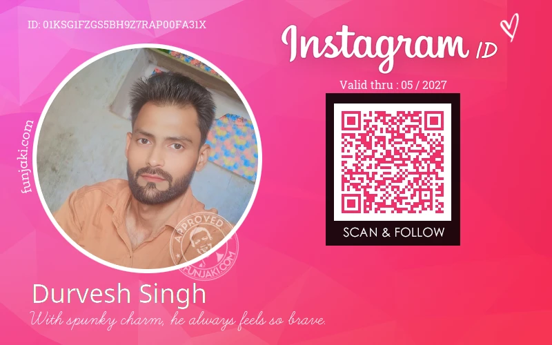 Instagram ID Card