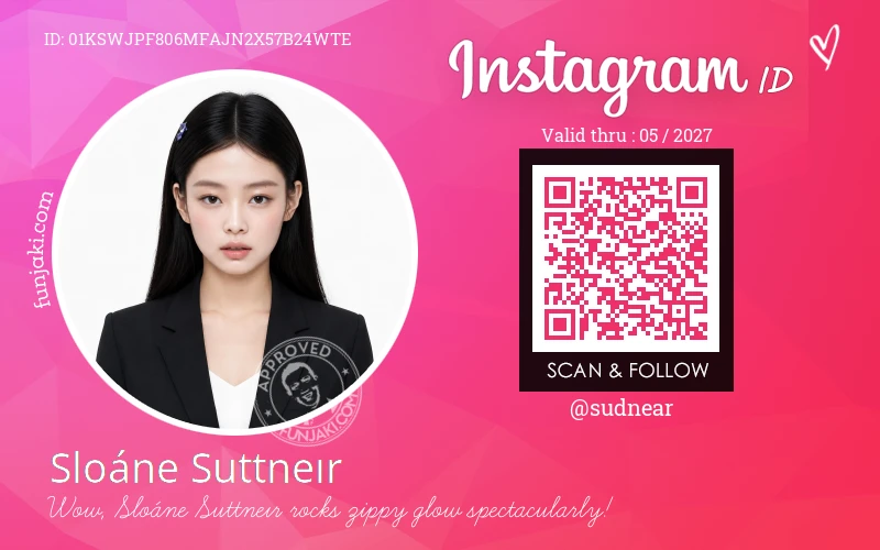 Instagram ID Card