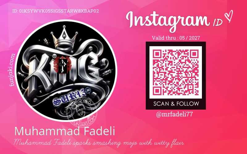 Instagram ID Card