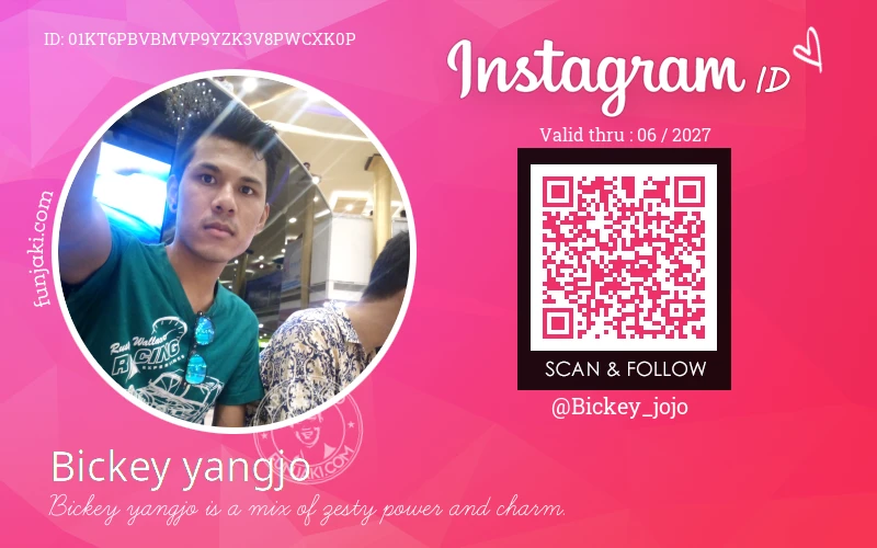 Instagram ID Card