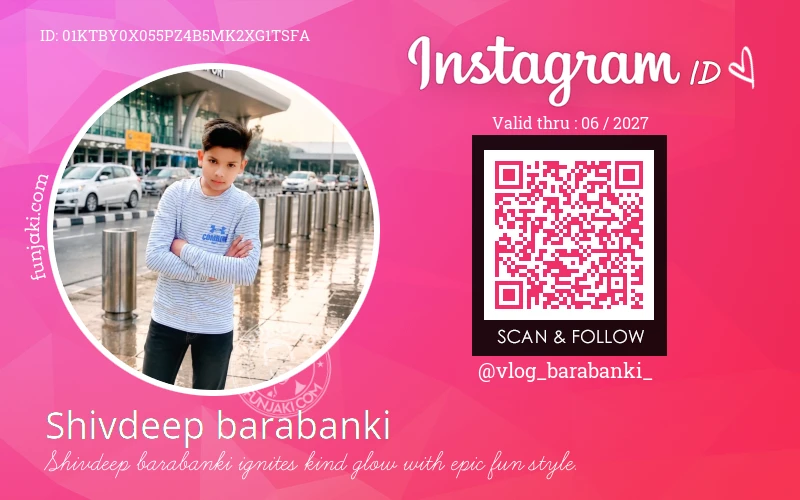 Instagram ID Card