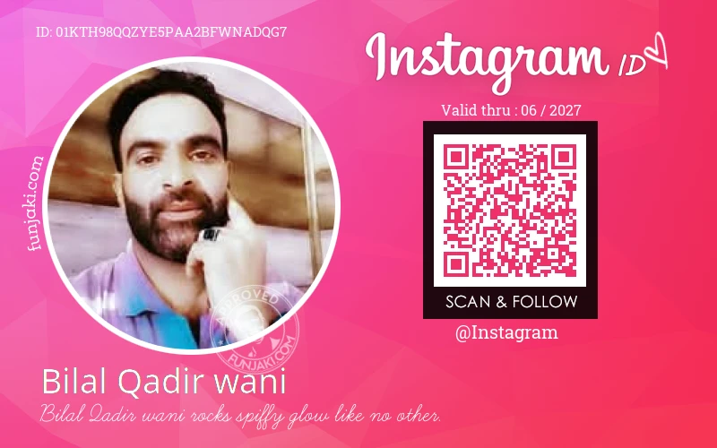 Instagram ID Card
