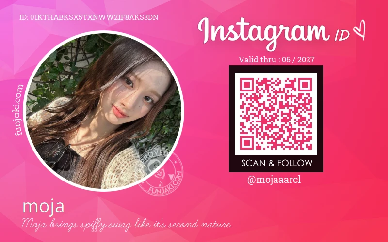 Instagram ID Card