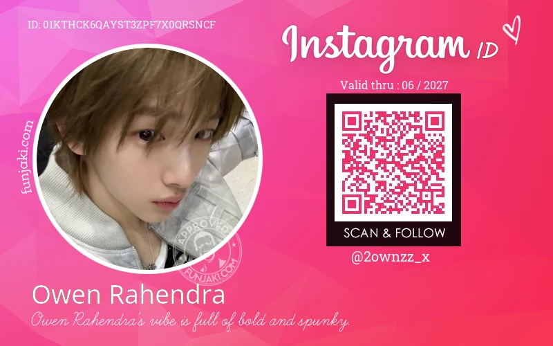 Instagram ID Card
