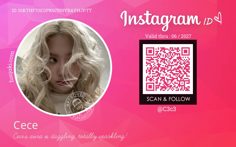 Instagram ID Card