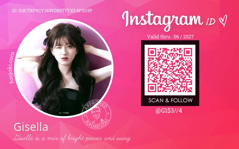 Instagram ID Card