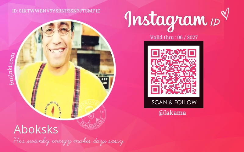 Instagram ID Card