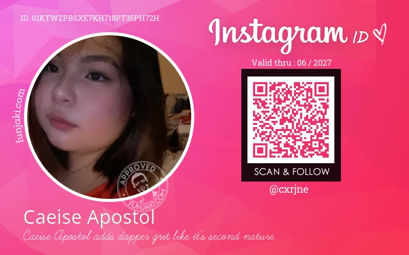 Instagram ID Card