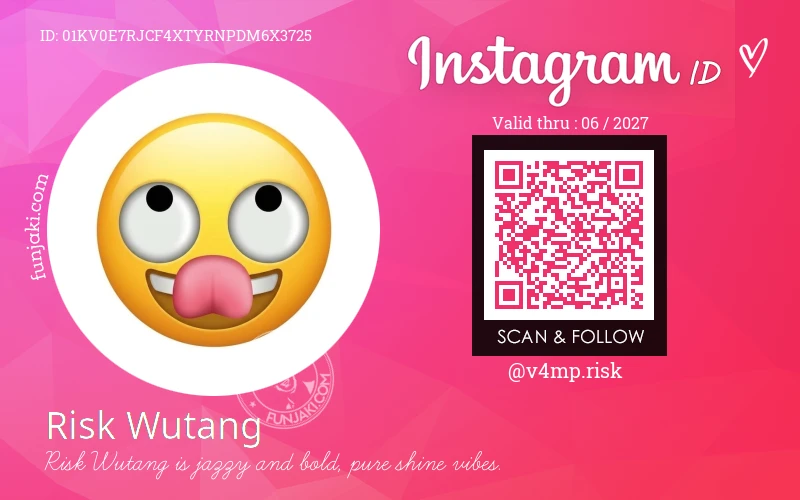 Instagram ID Card