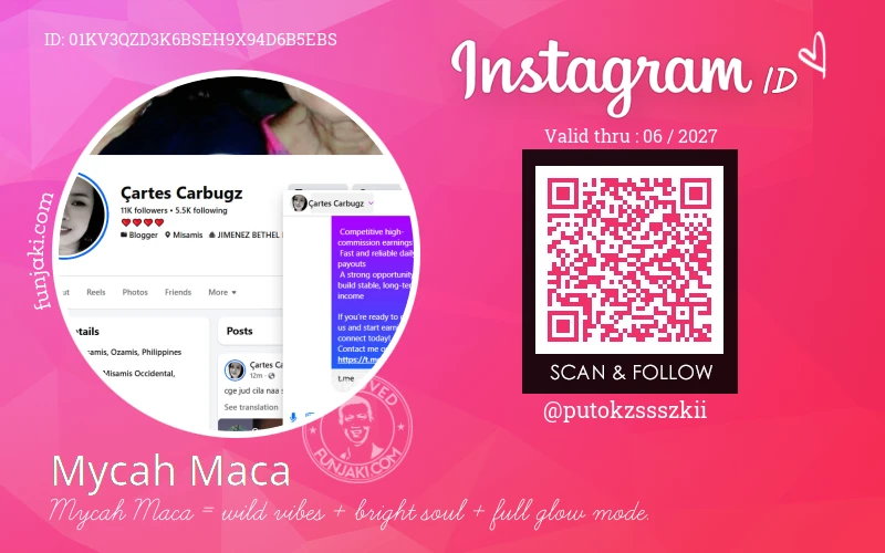 Instagram ID Card