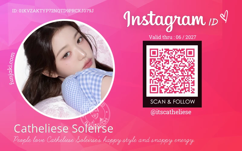 Instagram ID Card