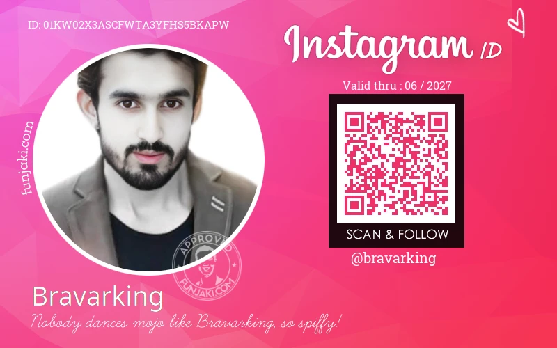 Instagram ID Card