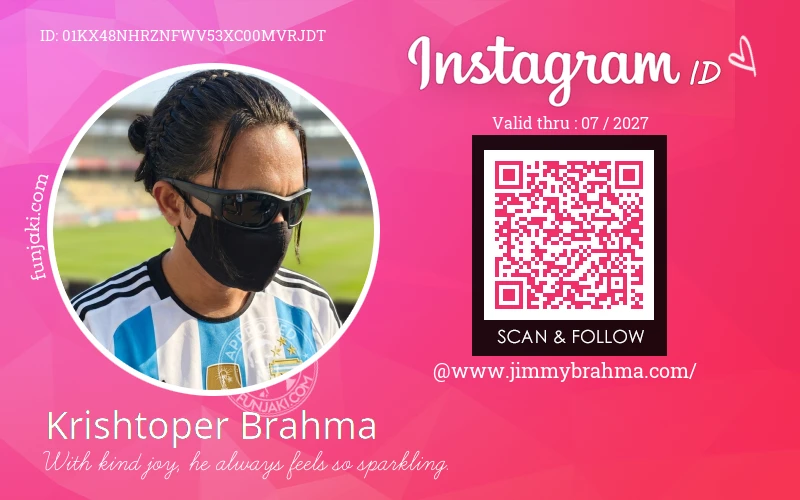 Instagram ID Card