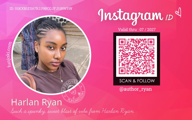Instagram ID Card
