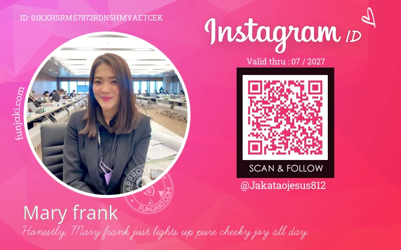 Instagram ID Card