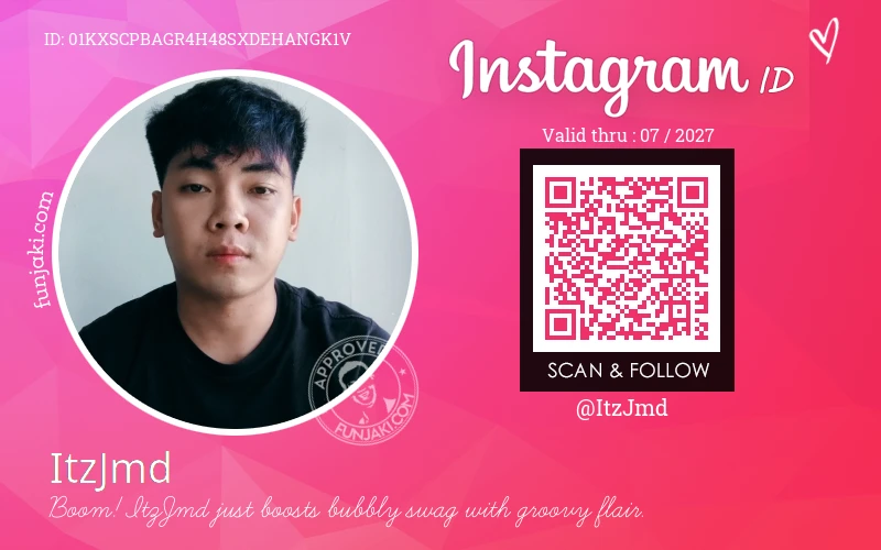 Instagram ID Card