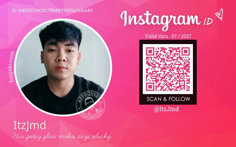 Instagram ID Card